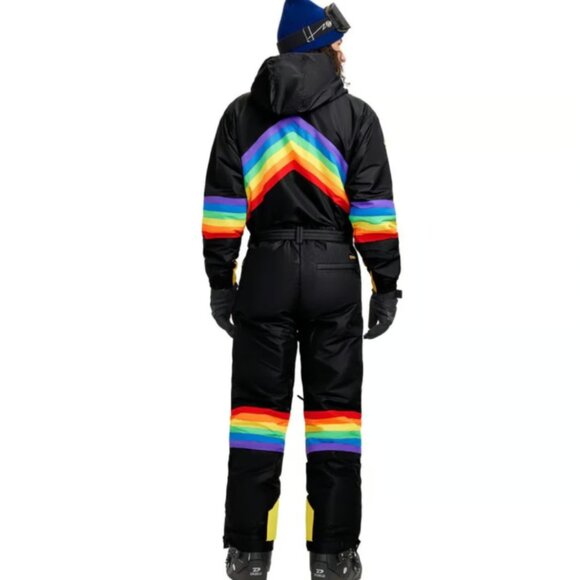 NEW TIPSY ELVES Men's Santa Fe Shredder Ski Suit multi color 864mn - Picture 2 of 7